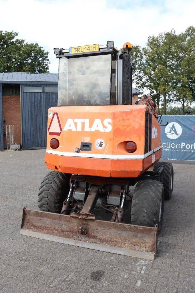 Mobilbagger des Typs Atlas 804, Gebrauchtmaschine in Antwerpen (Bild 7)