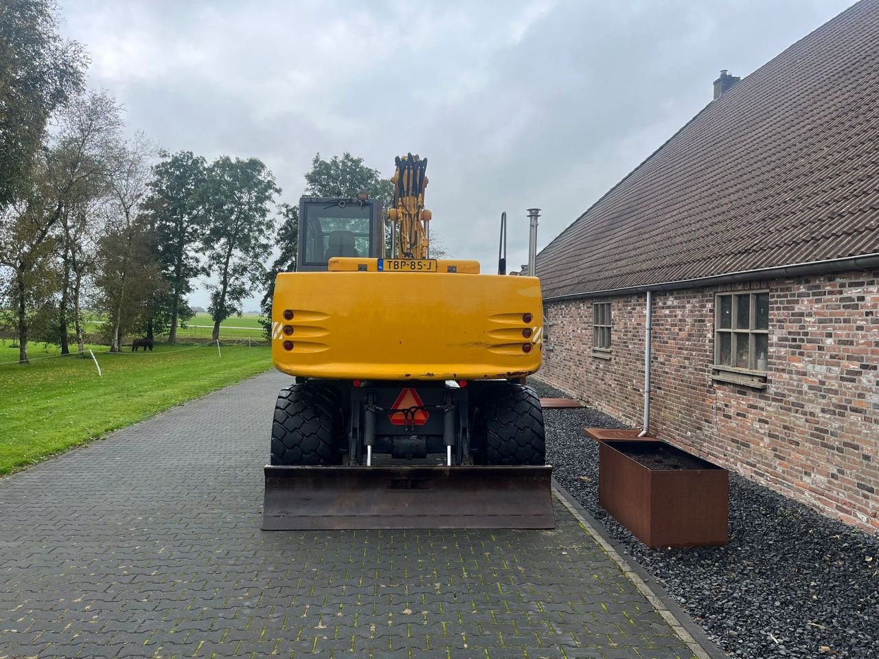 Mobilbagger of the type Atlas Terex TW 140, Gebrauchtmaschine in Nijelamer (Picture 4)