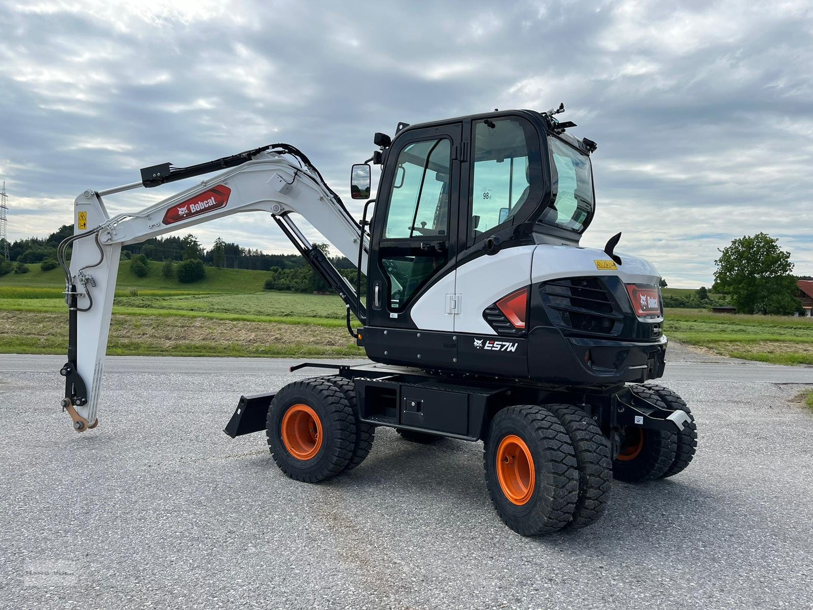 Mobilbagger typu Bobcat E57W, Neumaschine v Antdorf (Obrázek 4)