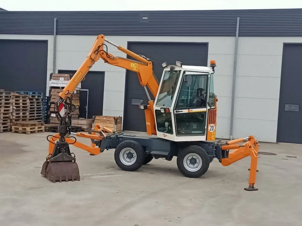 Mobilbagger des Typs Boki 4551 hydrostaat 4x4x4, Gebrauchtmaschine in Groningen (Bild 3)