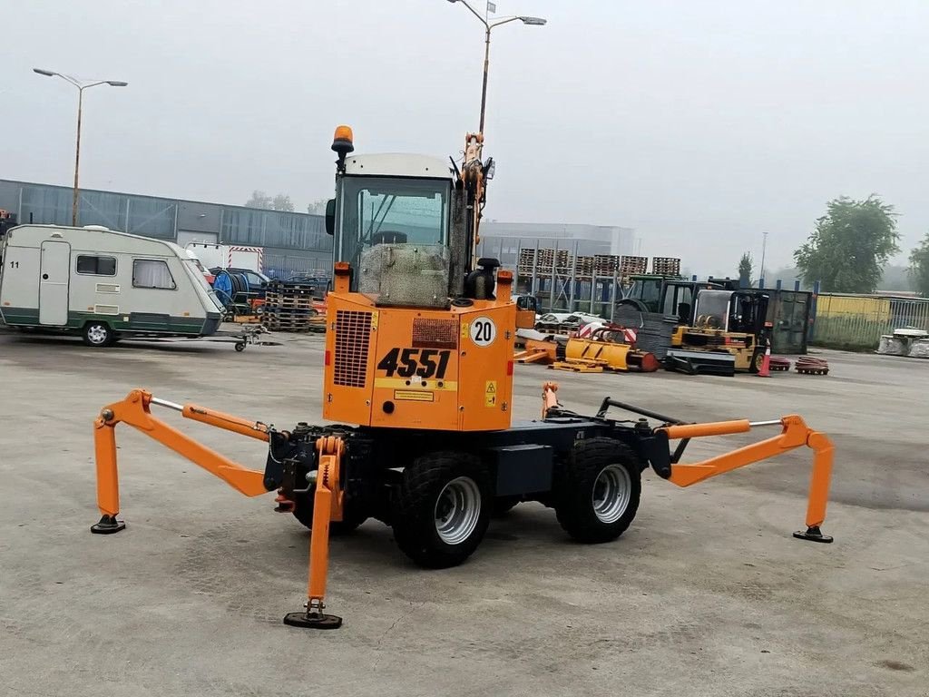 Mobilbagger des Typs Boki 4551 hydrostaat 4x4x4, Gebrauchtmaschine in Groningen (Bild 9)