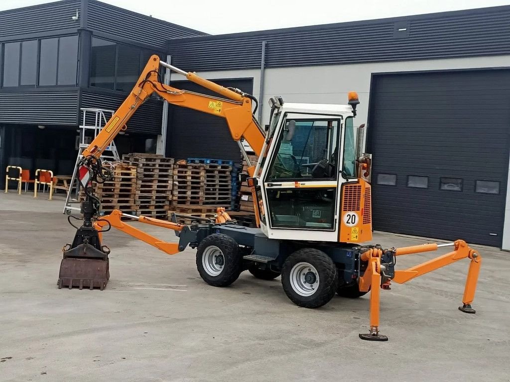 Mobilbagger типа Boki 4551 hydrostaat 4x4x4, Gebrauchtmaschine в Groningen (Фотография 4)