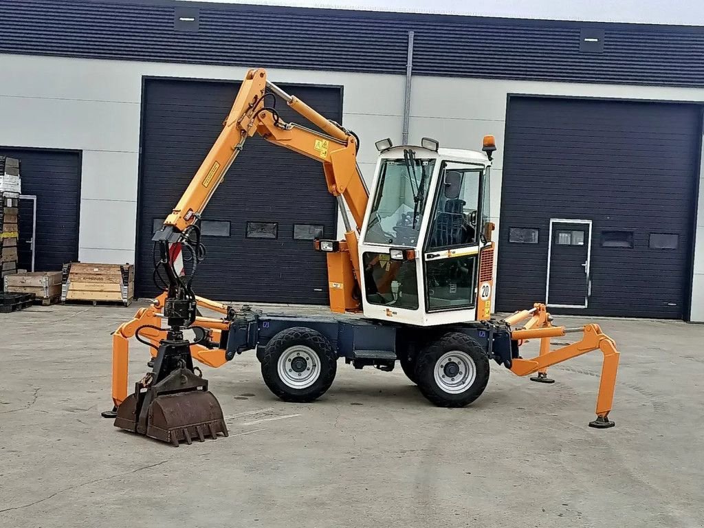 Mobilbagger des Typs Boki 4551 hydrostaat 4x4x4, Gebrauchtmaschine in Groningen (Bild 7)