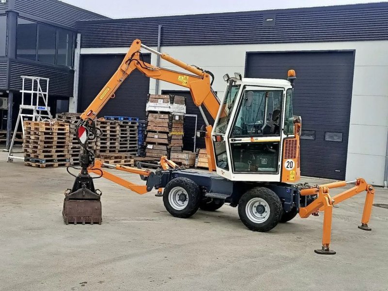 Mobilbagger tipa Boki 4551 hydrostaat 4x4x4, Gebrauchtmaschine u Groningen