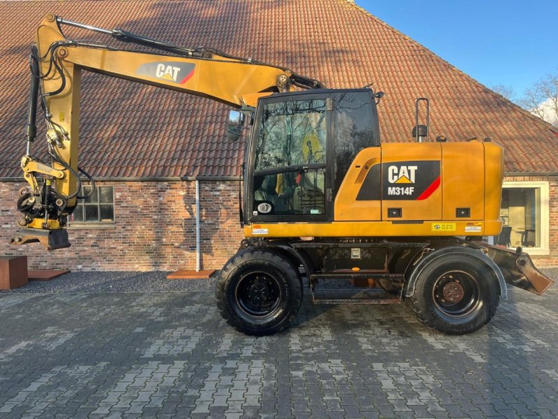 Mobilbagger Türe ait Caterpillar M 314 F, Gebrauchtmaschine içinde Nijelamer (resim 1)