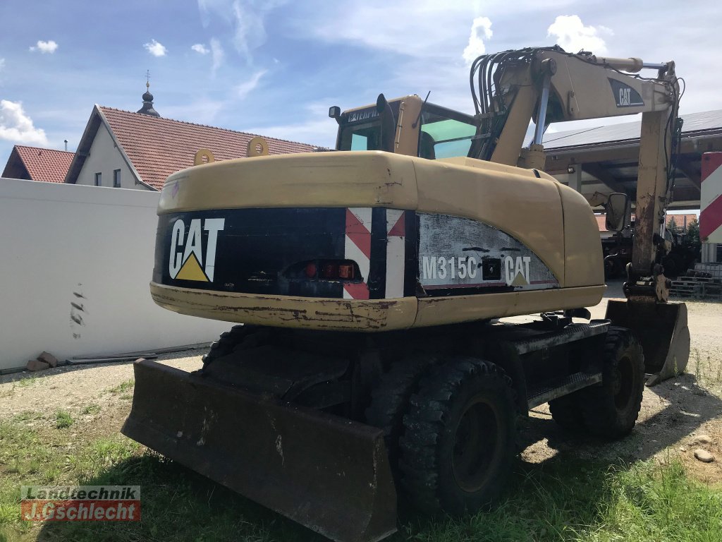 Mobilbagger van het type Caterpillar M 315C, Gebrauchtmaschine in Mühldorf (Foto 9)