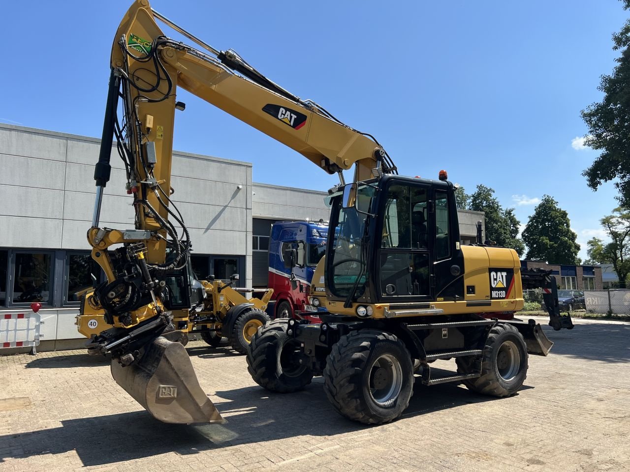 Mobilbagger del tipo Caterpillar M313D Final Edition, Gebrauchtmaschine en Doetinchem (Imagen 2)