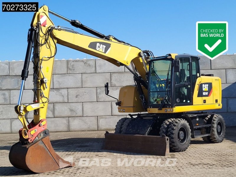 Mobilbagger Türe ait Caterpillar M314 F, Gebrauchtmaschine içinde Veghel (resim 1)