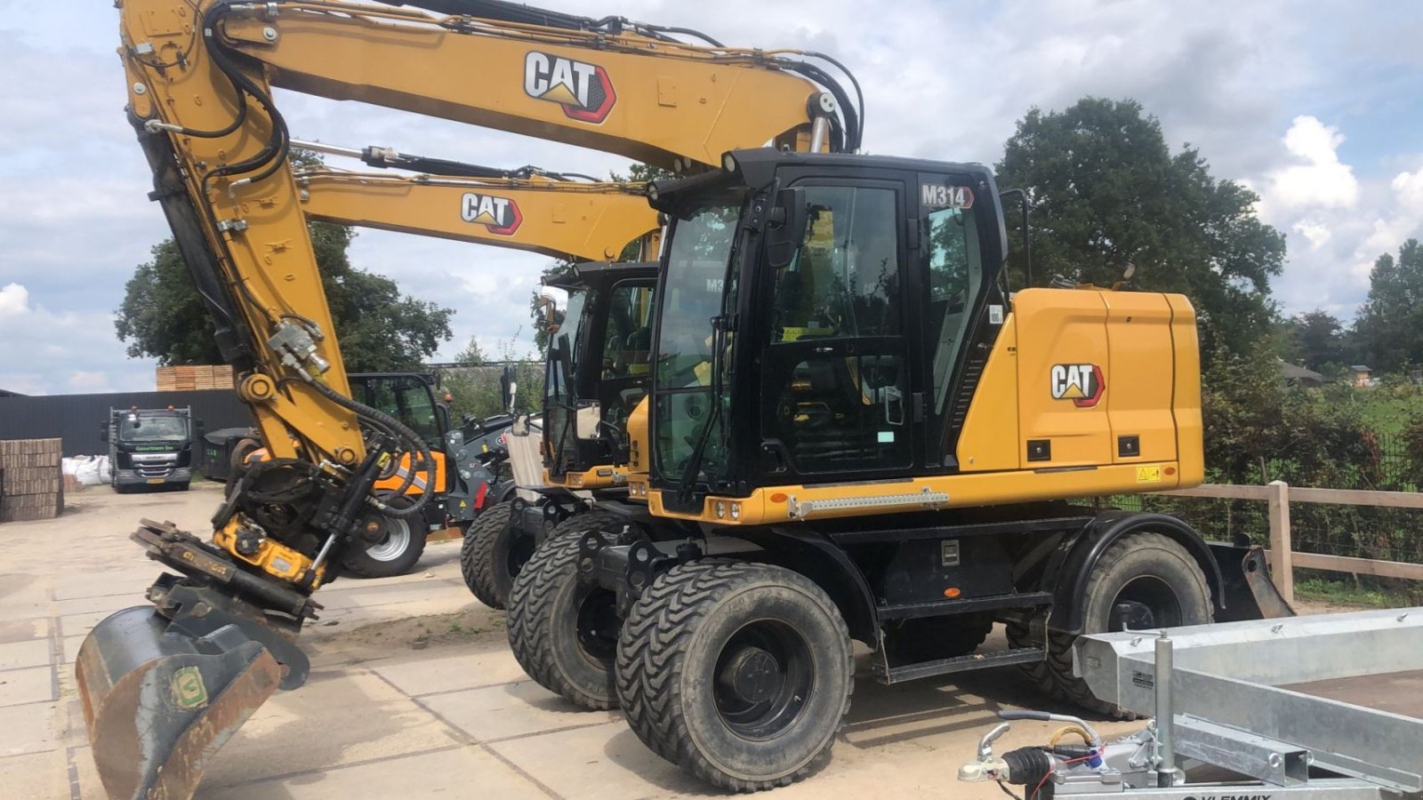 Mobilbagger van het type Caterpillar M314 Next Gen, Gebrauchtmaschine in Ederveen (Foto 1)