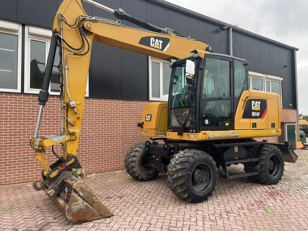 Mobilbagger van het type Caterpillar M314F, Gebrauchtmaschine in Barneveld (Foto 1)