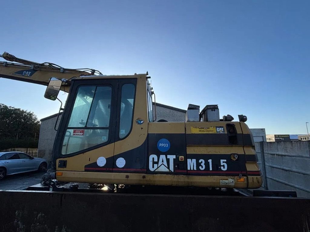 Mobilbagger des Typs Caterpillar M315, Gebrauchtmaschine in Wevelgem (Bild 4)