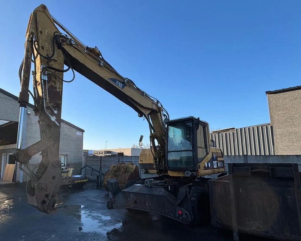 Mobilbagger des Typs Caterpillar M315, Gebrauchtmaschine in Wevelgem (Bild 3)