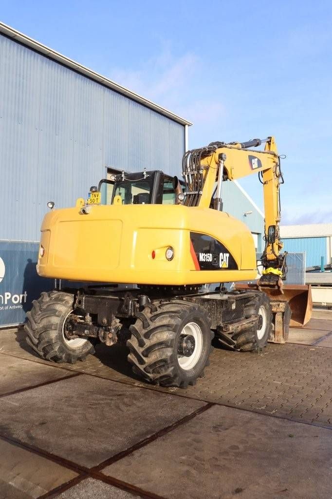 Mobilbagger des Typs Caterpillar M315D, Gebrauchtmaschine in Antwerpen (Bild 5)