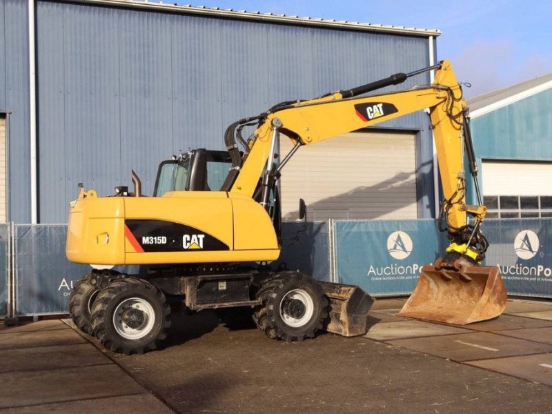 Mobilbagger des Typs Caterpillar M315D, Gebrauchtmaschine in Antwerpen (Bild 1)