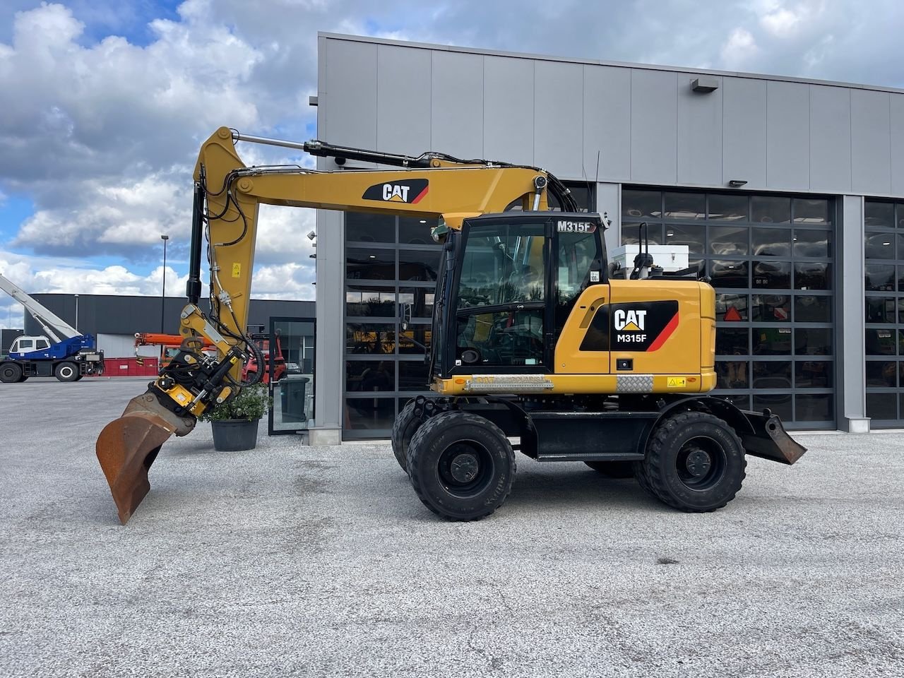 Mobilbagger Türe ait Caterpillar M315F, Gebrauchtmaschine içinde Holten (resim 2)