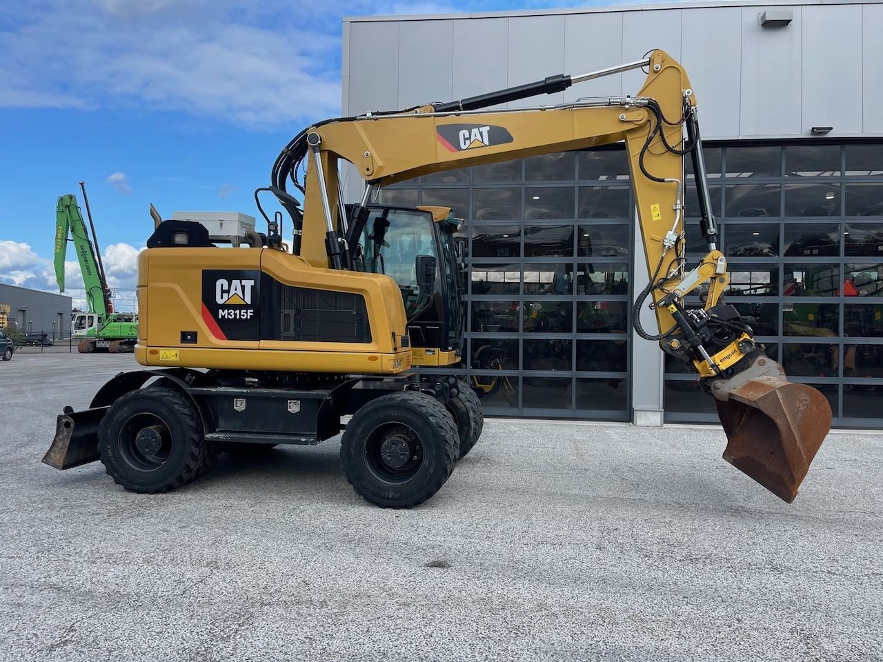 Mobilbagger Türe ait Caterpillar M315F, Gebrauchtmaschine içinde Holten (resim 3)