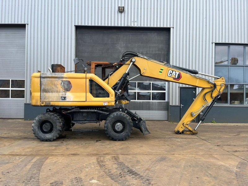 Mobilbagger типа Caterpillar M316 07A - Burning damage, Gebrauchtmaschine в Velddriel (Фотография 1)