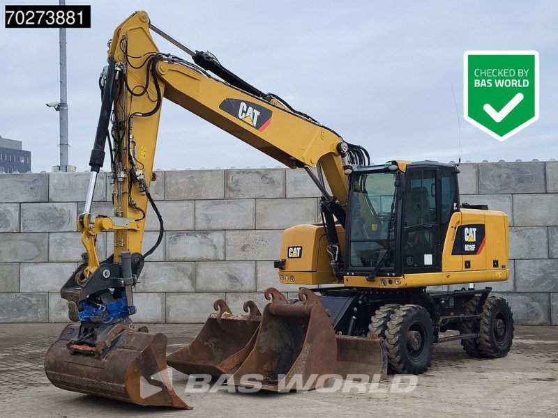 Mobilbagger Türe ait Caterpillar M316 F, Gebrauchtmaschine içinde Veghel (resim 1)