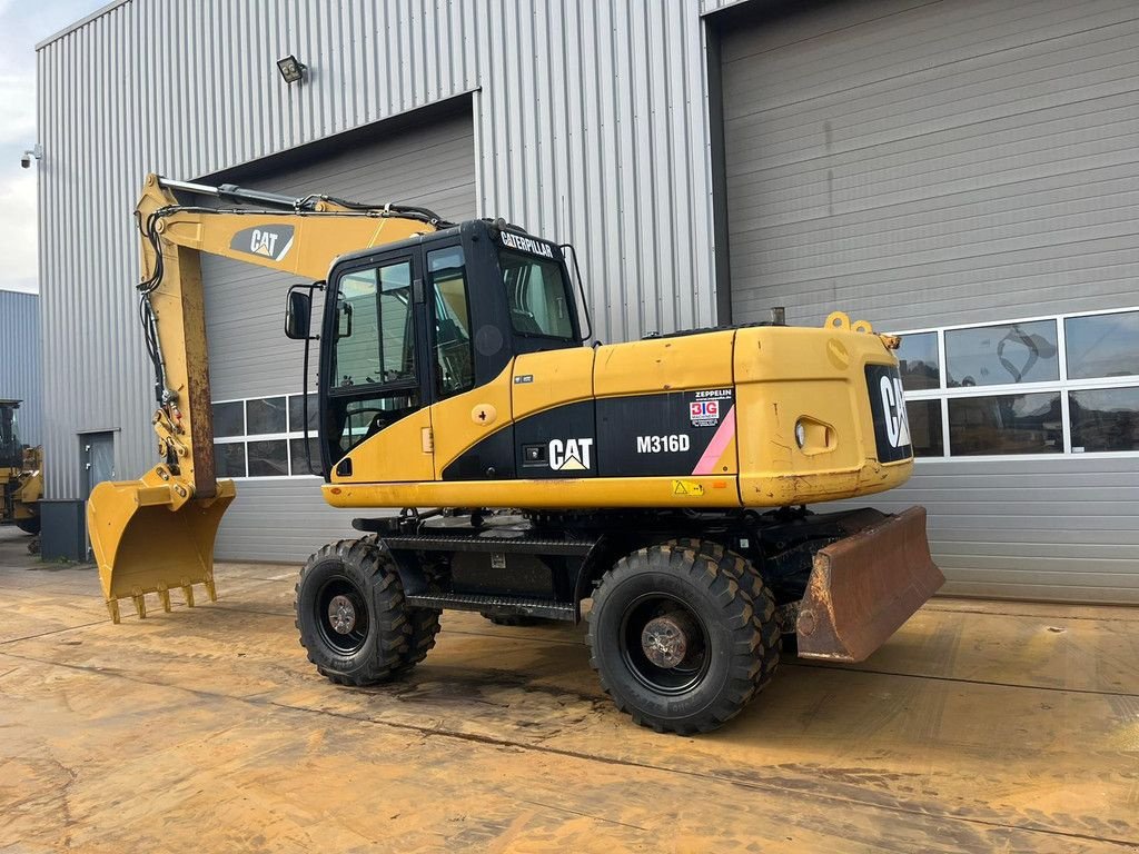 Mobilbagger Türe ait Caterpillar M316D NEW TIRES / BUCKET, Gebrauchtmaschine içinde Velddriel (resim 3)