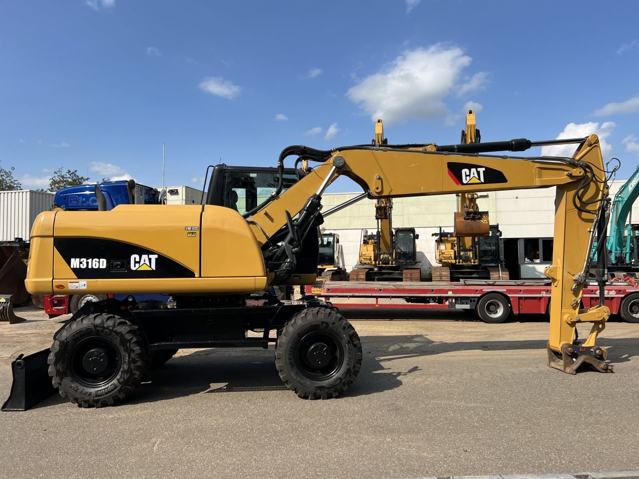 Mobilbagger des Typs Caterpillar M316D, Gebrauchtmaschine in Doetinchem (Bild 5)