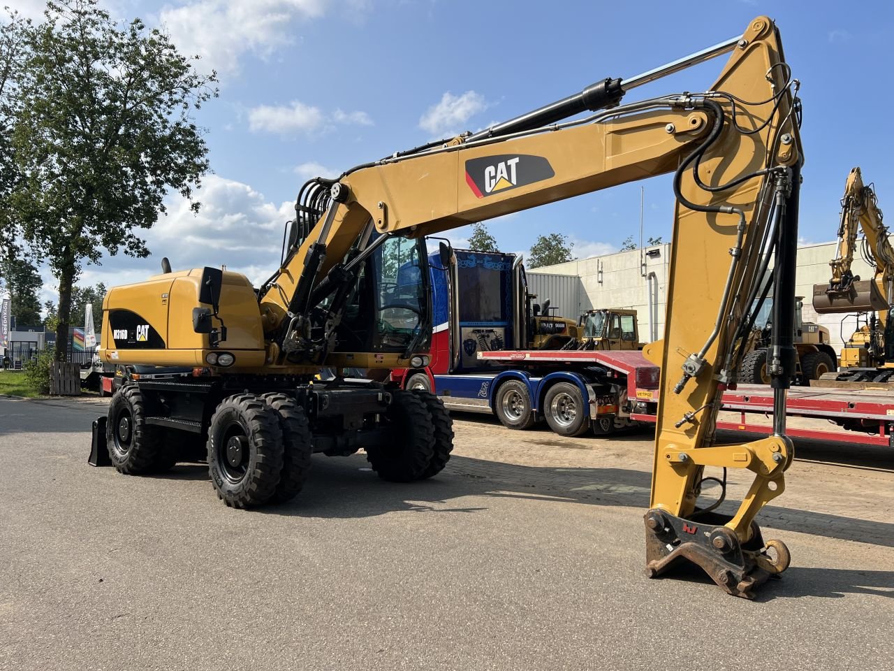 Mobilbagger Türe ait Caterpillar M316D, Gebrauchtmaschine içinde Doetinchem (resim 7)