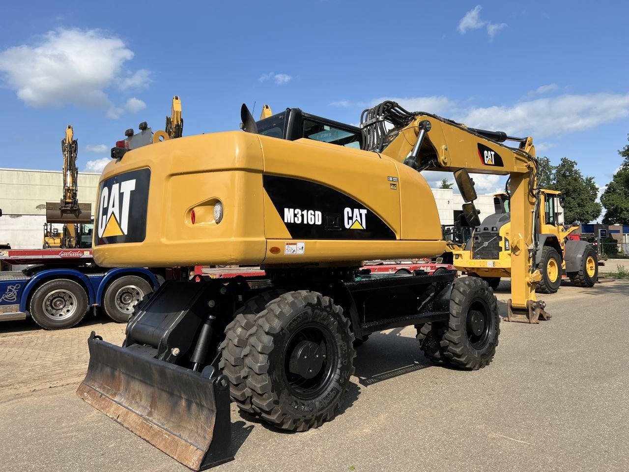 Mobilbagger Türe ait Caterpillar M316D, Gebrauchtmaschine içinde Doetinchem (resim 4)