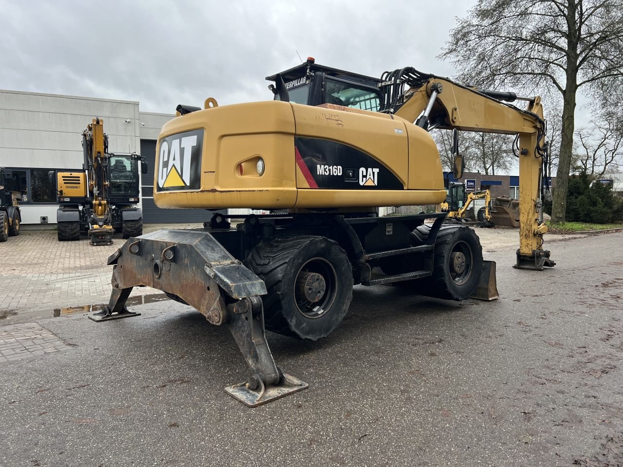 Mobilbagger a típus Caterpillar M316D, Gebrauchtmaschine ekkor: Doetinchem (Kép 4)