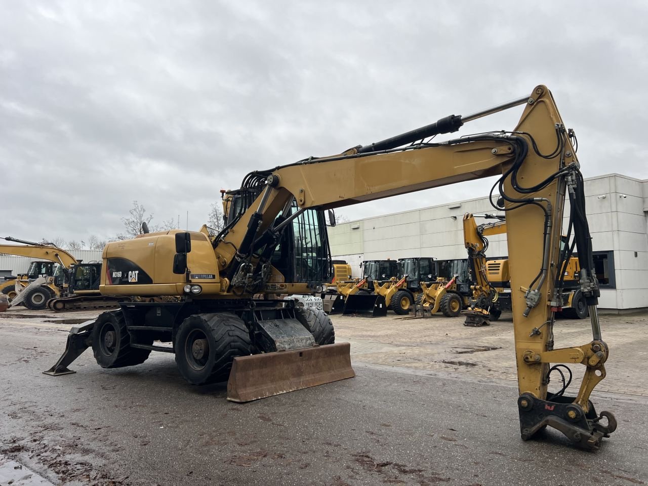 Mobilbagger a típus Caterpillar M316D, Gebrauchtmaschine ekkor: Doetinchem (Kép 7)