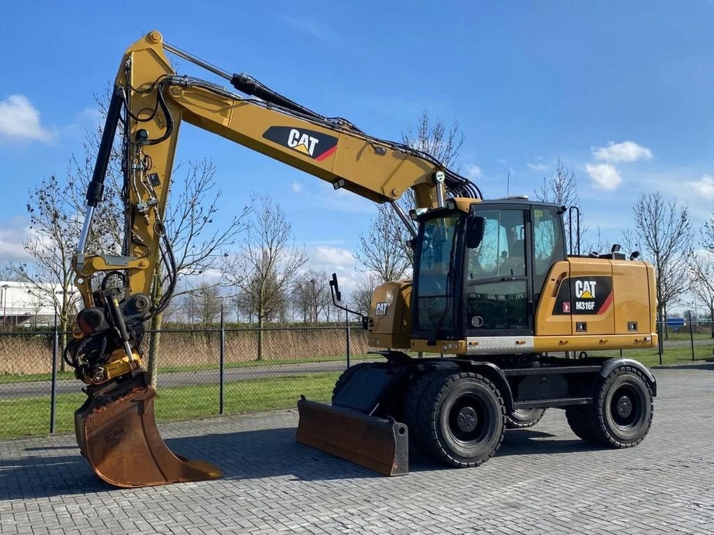 Mobilbagger tip Caterpillar M316F ROTOTILT BSS BUCKET QUICK COUPLER AIRCO, Gebrauchtmaschine in Marknesse (Poză 2)