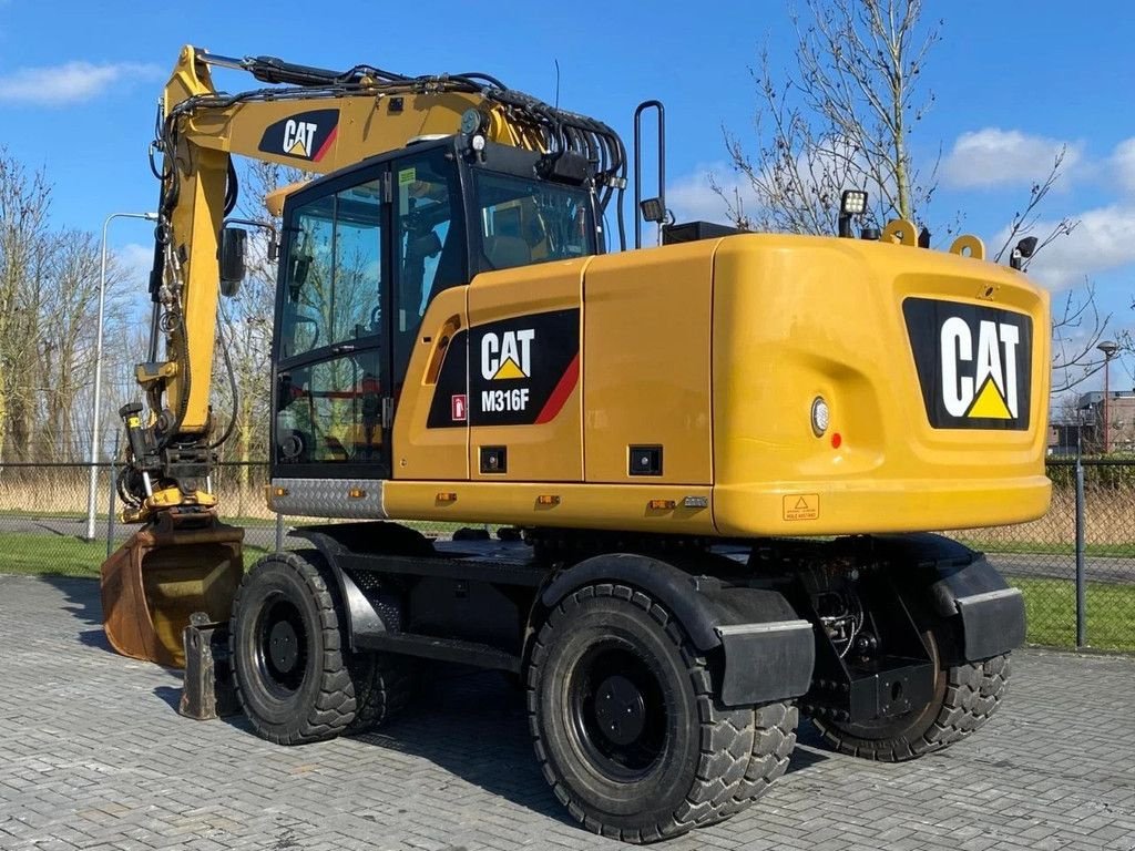 Mobilbagger Türe ait Caterpillar M316F ROTOTILT BSS BUCKET QUICK COUPLER AIRCO, Gebrauchtmaschine içinde Marknesse (resim 3)