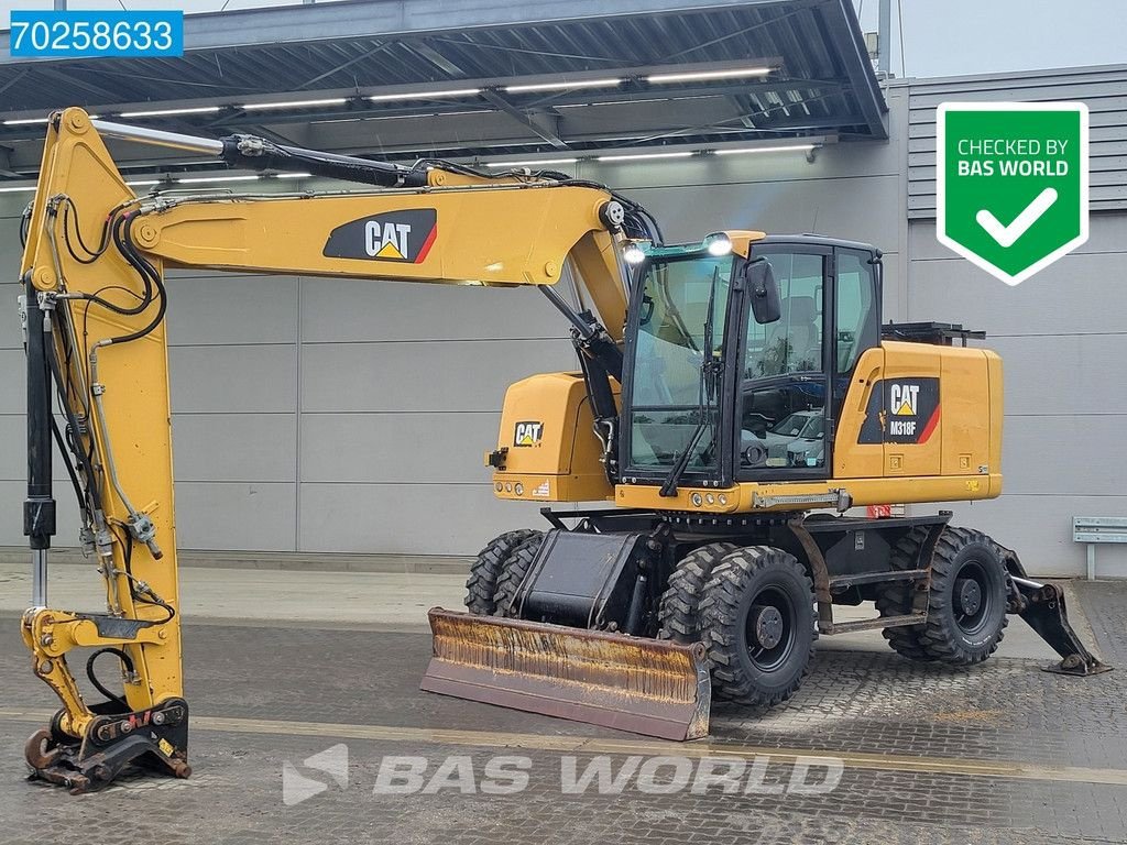 Mobilbagger Türe ait Caterpillar M318 F, Gebrauchtmaschine içinde Veghel (resim 1)