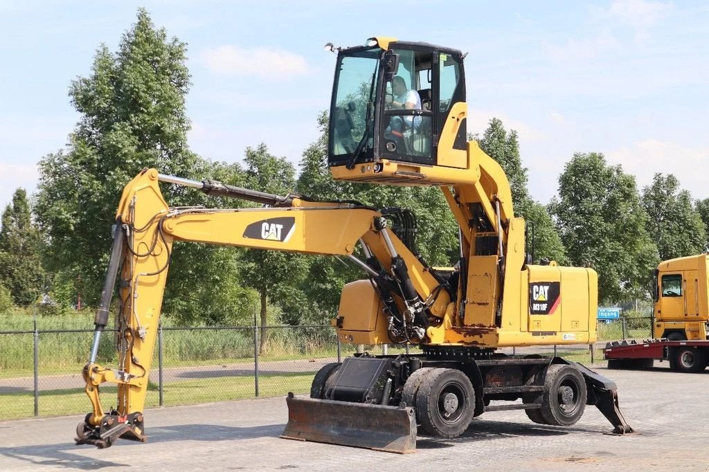 Mobilbagger Türe ait Caterpillar M318F M 318 F QUICK COUPLER MATERIAL HANDLER UMSCHLAG, Gebrauchtmaschine içinde Marknesse (resim 2)