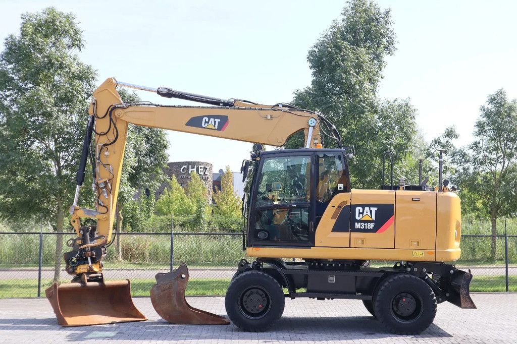 Mobilbagger Türe ait Caterpillar M318F ROTOTILT GPS 2X BUCKET BSS, Gebrauchtmaschine içinde Marknesse (resim 1)