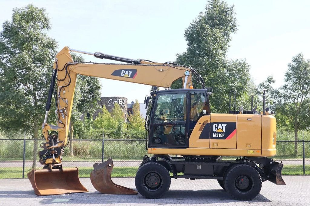 Mobilbagger des Typs Caterpillar M318F ROTOTILT GPS 2X BUCKET BSS, Gebrauchtmaschine in Marknesse (Bild 1)