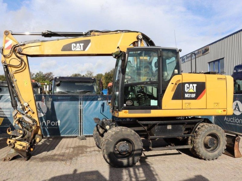 Mobilbagger Türe ait Caterpillar M318F, Gebrauchtmaschine içinde Antwerpen (resim 1)