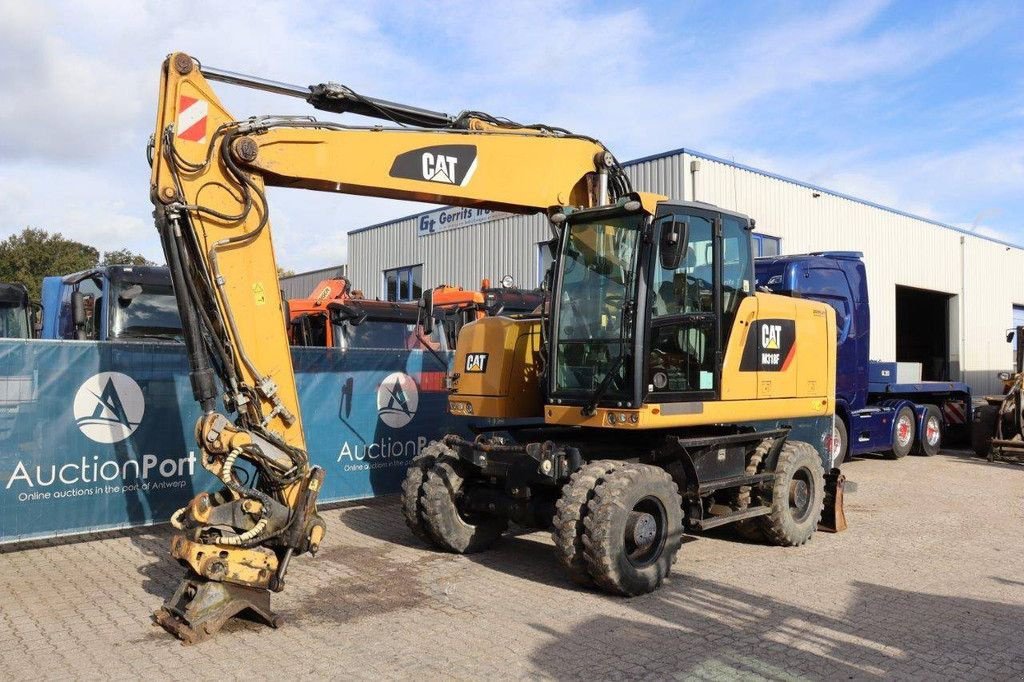 Mobilbagger Türe ait Caterpillar M318F, Gebrauchtmaschine içinde Antwerpen (resim 9)