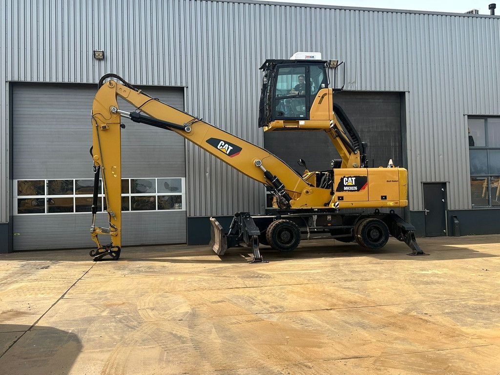 Mobilbagger tip Caterpillar MH3026 - 06C Material Handler, Gebrauchtmaschine in Velddriel (Poză 9)