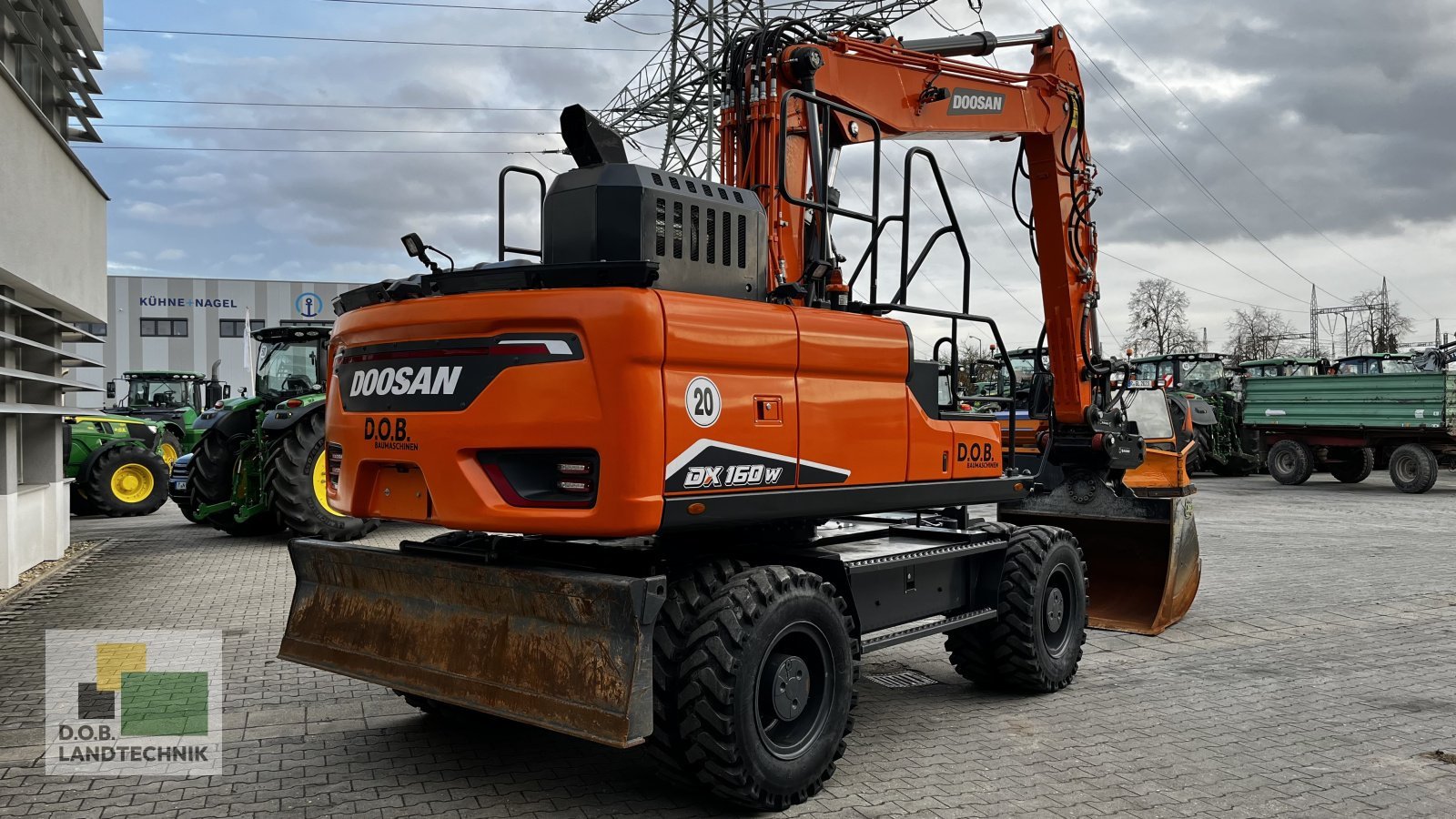 Mobilbagger typu Doosan DX 160W-7, Gebrauchtmaschine v Regensburg (Obrázok 9)