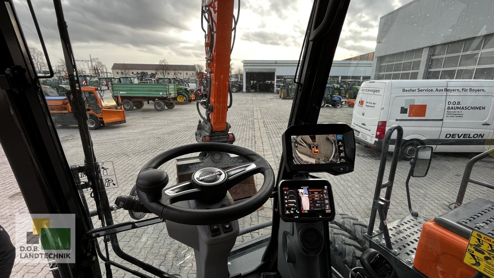 Mobilbagger typu Doosan DX 160W-7, Gebrauchtmaschine v Regensburg (Obrázok 21)