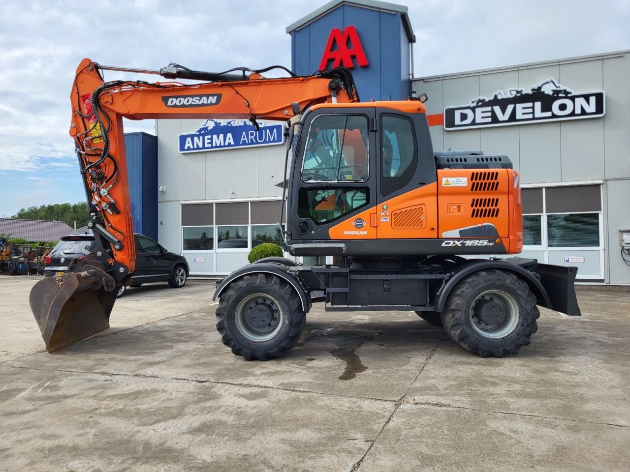 Mobilbagger typu Doosan DX165W-5, Gebrauchtmaschine w Arum (Zdjęcie 1)