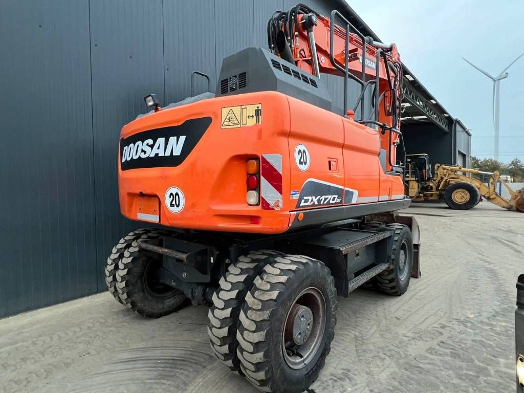 Mobilbagger типа Doosan DX170W-5, Gebrauchtmaschine в Venlo (Фотография 4)