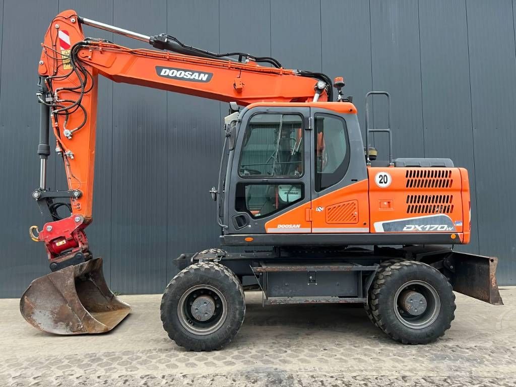 Mobilbagger типа Doosan DX170W-5, Gebrauchtmaschine в Venlo (Фотография 5)