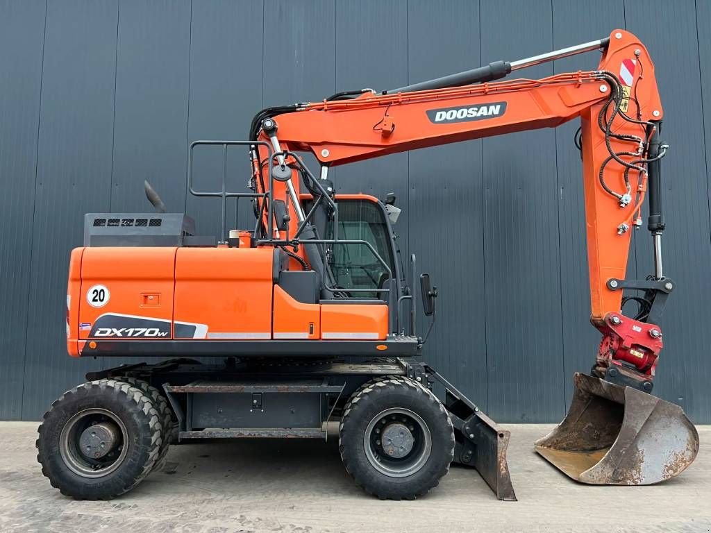 Mobilbagger типа Doosan DX170W-5, Gebrauchtmaschine в Venlo (Фотография 7)