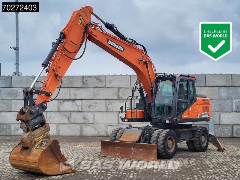 Mobilbagger van het type Doosan DX170W -5, Gebrauchtmaschine in Veghel (Foto 1)