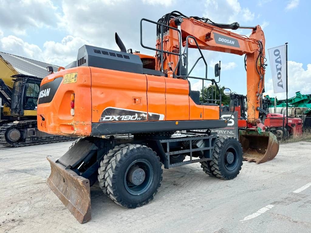 Mobilbagger typu Doosan DX190W-5 - German Machine / Triple Boom, Gebrauchtmaschine w Veldhoven (Zdjęcie 5)