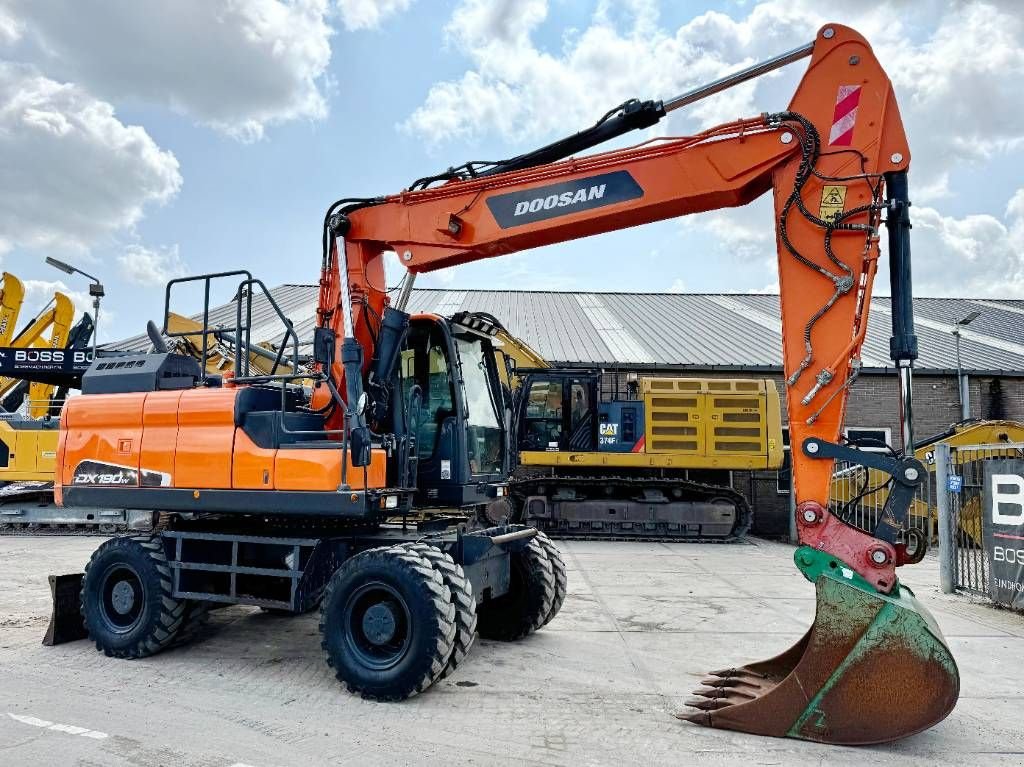 Mobilbagger tip Doosan DX190W-5 - German Machine / Triple Boom, Gebrauchtmaschine in Veldhoven (Poză 7)