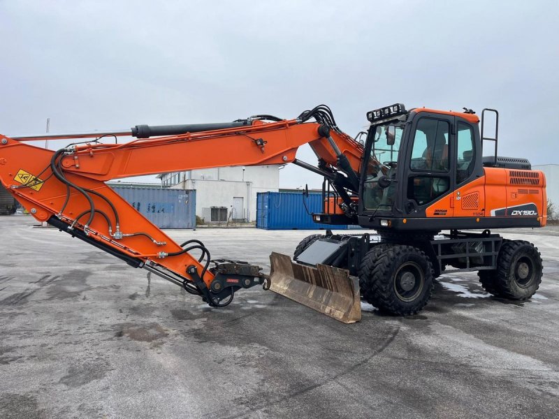 Mobilbagger des Typs Doosan DX190W-5, Gebrauchtmaschine in Gabersdorf (Bild 1)