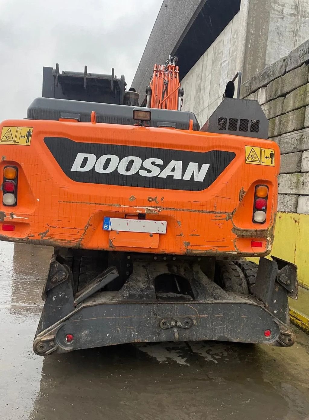 Mobilbagger typu Doosan DX210 WE-5, Gebrauchtmaschine v Wevelgem (Obrázek 3)