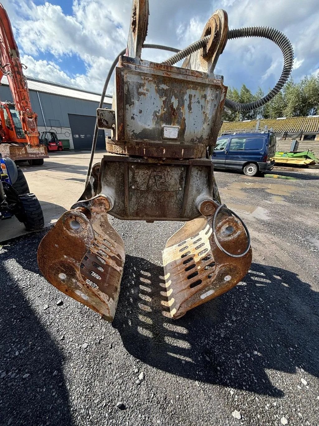 Mobilbagger van het type Doosan DX210W, Gebrauchtmaschine in Wevelgem (Foto 7)