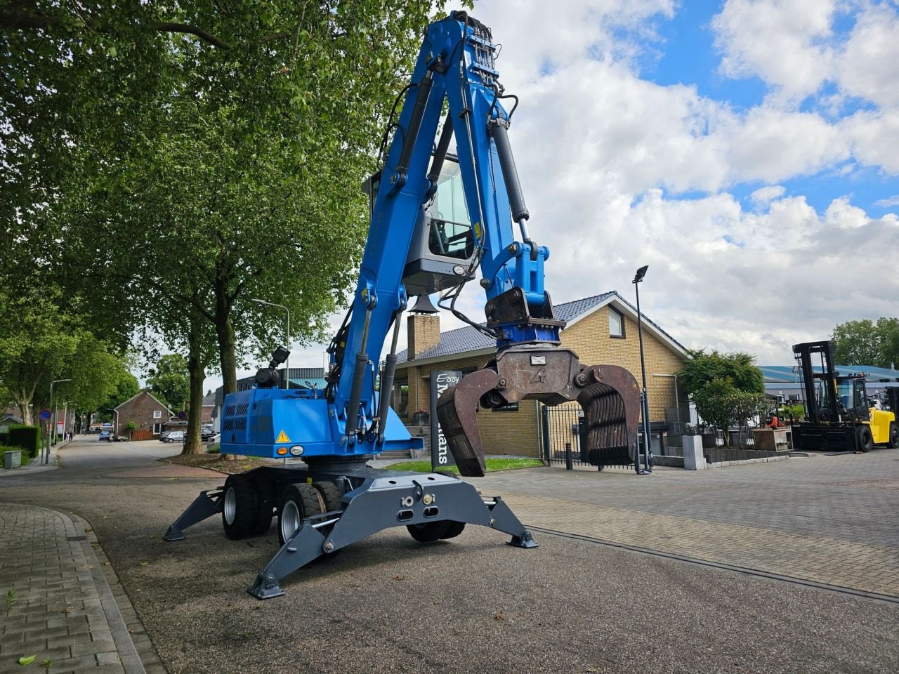 Mobilbagger del tipo Fuchs MHL 320, Gebrauchtmaschine en Geleen (Imagen 5)